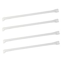 Bothyi - 4X Soportes De Estante De Alambre Herrajes Para Instalación Proporcionan Soporte Para Estantes 44X2,9 Cm