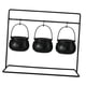 thumbnail image 4 of Cuencos para dulces de Halloween, cubo para dulces con soporte, accesorios para escenario, mini dulces para decoración de mesa para trucos o golosinas 3 tazones, 4 of 5