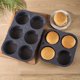 thumbnail image 2 of 2pcs, Hamburger Bun Molds, 4 / 6 Cavity Silicone Perforated Bread Mold, Baking Tools, Kitchen Gadgets, Kitchen Accessories, 2 of 4