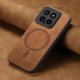 thumbnail image 2 of Magnetic Slim Case for Xiaomi 14 5G with Camera Guard & Anti-Scratch Back Brown, 2 of 6