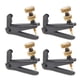 thumbnail image 1 of 4pack Sintonizadores Finos De Violín Para 4 4 3 4 Ajustador De Cuerda De Metal De Violín Niquelado Anti Oxidación (negro + Oro), 1 of 3