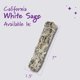thumbnail image 2 of Sage Smudge Smudge Sticks ESPOIR & AMOUR White Sage, 18 cm, paquete de 3, 2 of 9