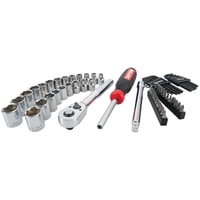 Juego De Enchufes Craftsman Drive Para Mecánicos, 63 Piezas Cmmt45063