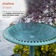 thumbnail image 5 of Fuente para pájaros Alpine TEC116 con pedestal verde envejecido de 71 cm de alto, 5 of 9