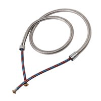 Magideal - Manguera De Ducha De 1,5/2 Metros, Herramienta De Accesorios De Baño, Ducha De Baño Extra Larga Para Baño, Limpieza De Inodoro, Baño De Mascotas