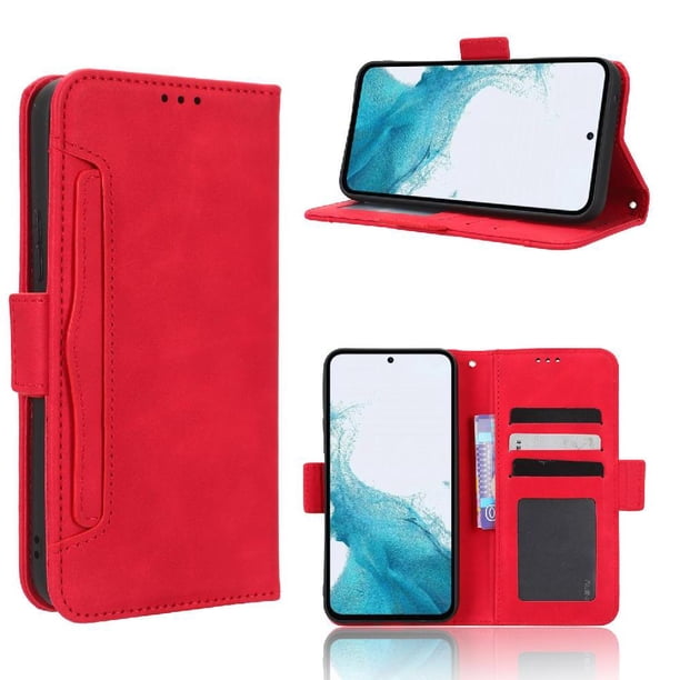 Funda Cartera Magnética para Samsung Galaxy A54 5G- Tarjetero Desmontable, Cuero PU, Soporte