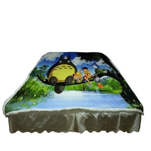 Sintec Chile - Cobertor Sherpa Totoro 1.5 Plazas