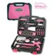 thumbnail image 2 of Juego de herramientas Apollo DT0773N1, 135 piezas con destornillador de 3,6 V, color rosa, 2 of 7