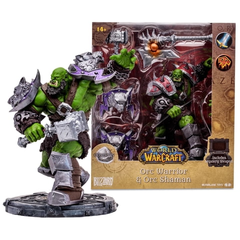Figura De Acción Mcfarlane Toys World Of Warcraft Orc 1/12