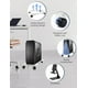 thumbnail image 5 of Soporte de torre para computadora, ajustable, móvil, para CPU con ruedas giratorias, para piso, alfombra, gamer, debajo del escritorio., 5 of 6
