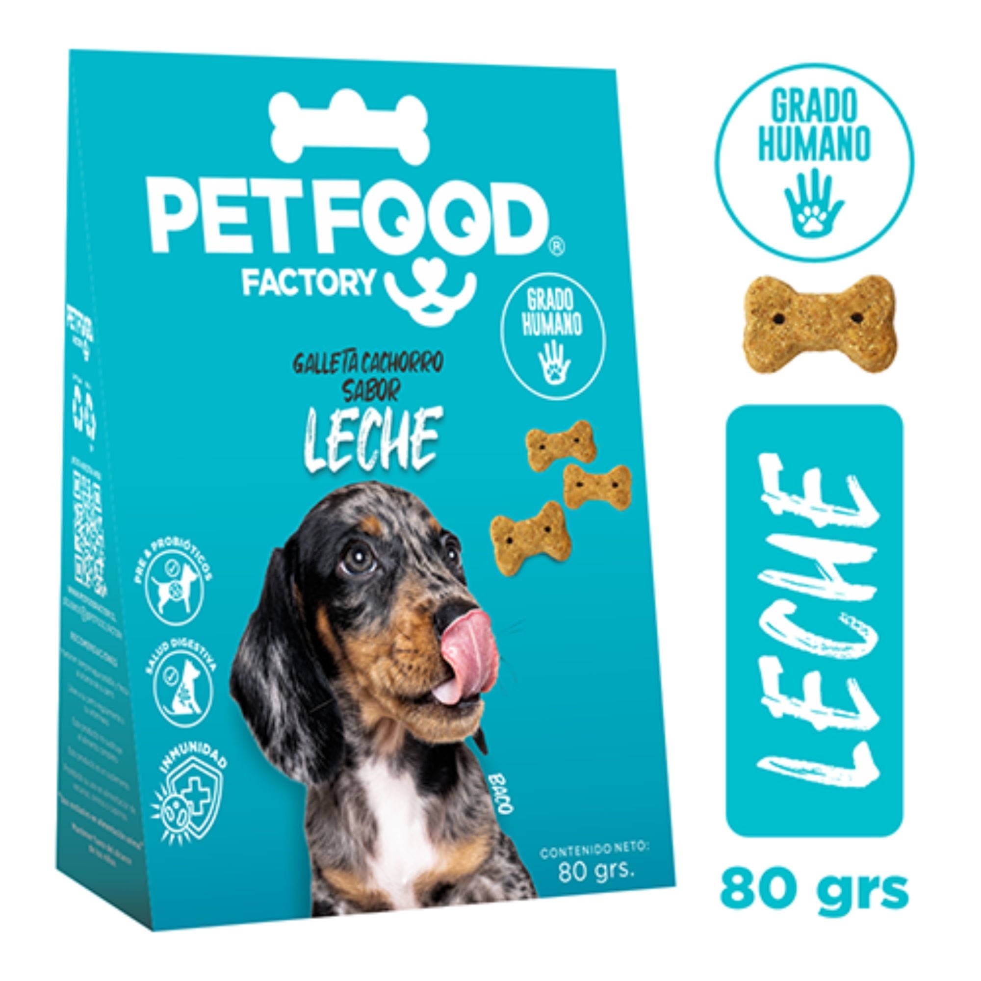Galleta Perro Cachorro Leche g Pet Food Factory