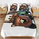 thumbnail image 4 of Cartoon Cars Lightning McQueen King Bedding Set - 3Piece Kids Bedding, 4 of 5