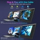 thumbnail image 2 of Extensor de Pantalla QQH Z80A 15.6" FHD IPS Triple Monitor, 2 of 2