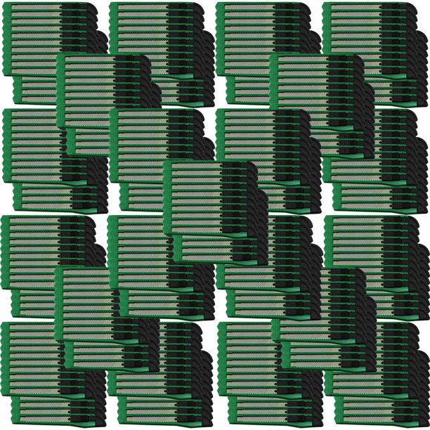 Cortador de cajas de cuchillos multiusos MotoProducts, tamaño pequeño, verde, 500 unidades