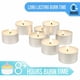 thumbnail image 5 of Velas de té Stonebriar, paquete de 200, sin perfume, 8 horas de combustión, 5 of 8