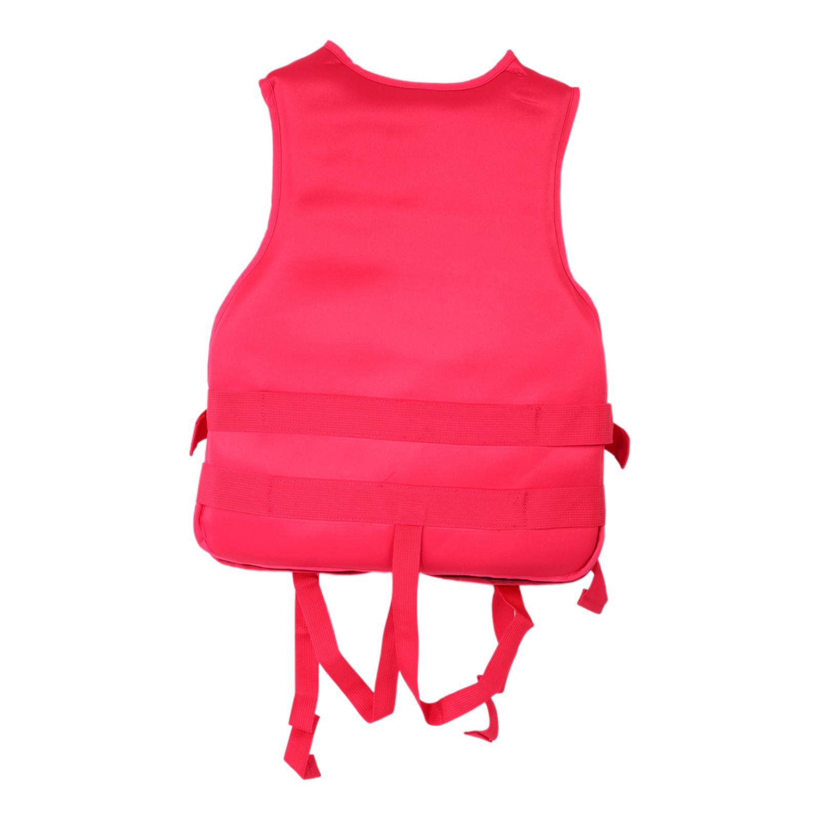 Ioensy - Chalecos Salvavidas De Neopreno Kayak Paddle Board Ayuda A La Flotabilidad Skin Friendly Red Xl