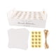 thumbnail image 5 of Kit de bandeja de cono de confeti Kraft, soporte de exhibición, caja hueca para dulces, artesanía hecha a mano, soporte de decoración para bodas para Blanco y 30 hoyos, 5 of 5