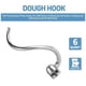 thumbnail image 4 of Gancho para amasar de acero inoxidable para batidora KitchenAid 5-6QT, 4 of 8