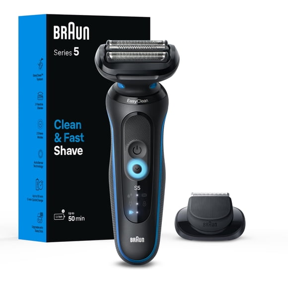 Afeitadora eléctrica Braun Series 5 5118s para hombre húmedo y seco