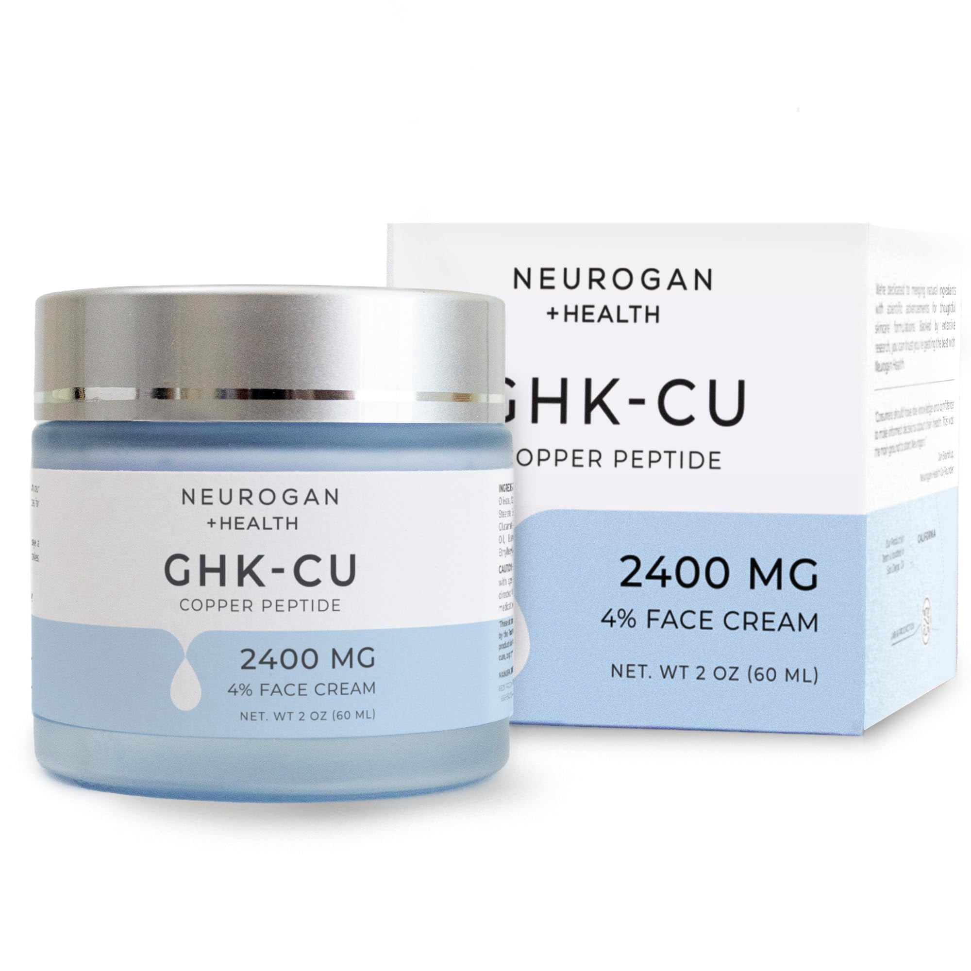 Crema Facial Ghk Cu Copper Peptide 4% Peptides 60 Ml | Lider Crema Facial Ghk Cu Copper Peptide 4% Peptides 60 Ml | Lider