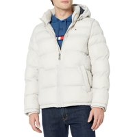 Chaqueta Tommy Hilfiger Para Hombre, Con Capucha, Plumón Acolchado