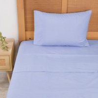 Mashini - Sábana 180 H Lisa 1P Azul