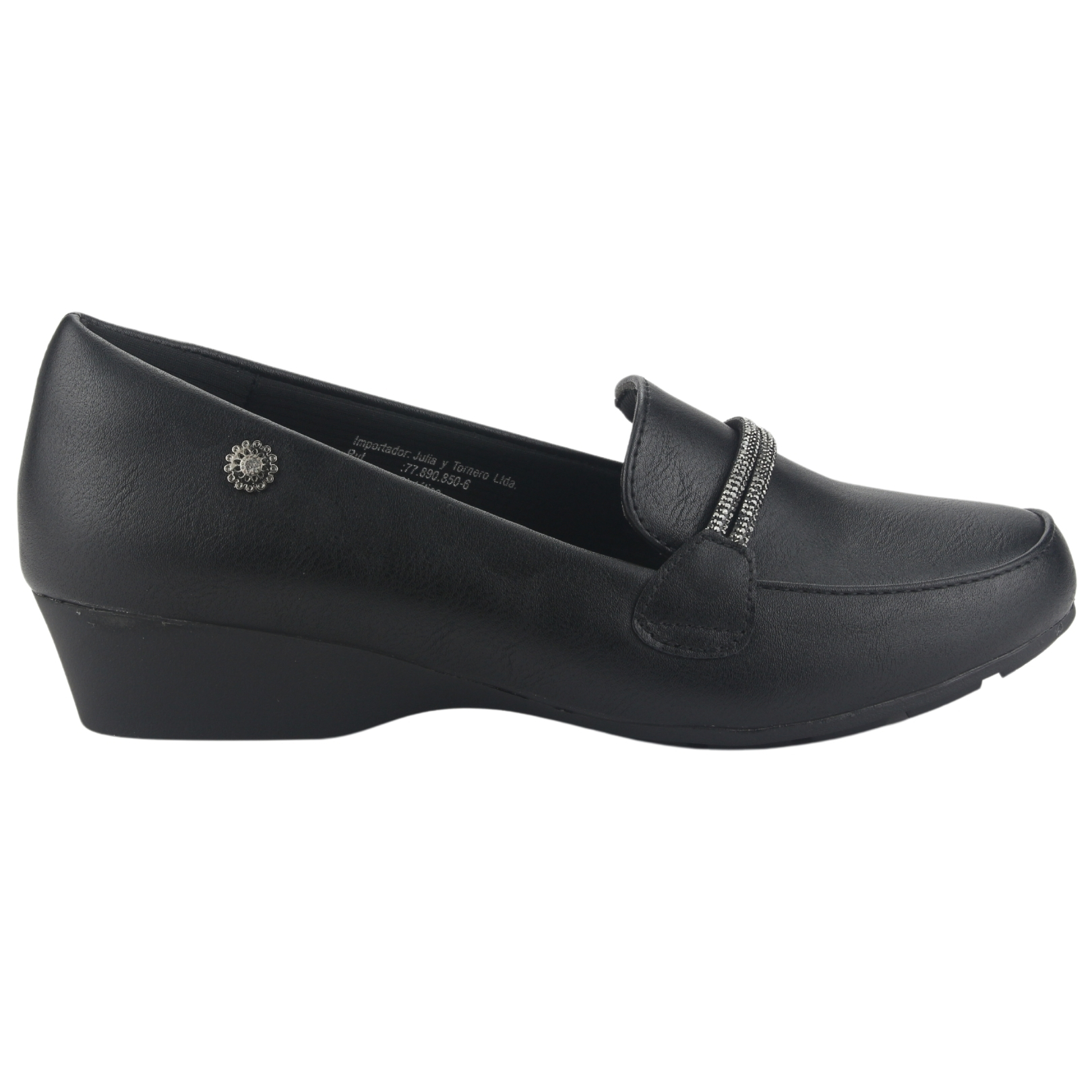 Mocasin Chalada Mujer Dana-6 N Negro Casual