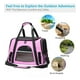 thumbnail image 2 of Bolso Transportador Mascota Avion Viajes 43x25x28 Cm Malla, 2 of 2