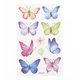 thumbnail image 3 of Unique Bargains Navidad 10 Piezas Tatuajes Temporales Realistas Falsos de Mariposa Azul Púrpura Rosa, 3 of 5