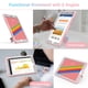 thumbnail image 2 of Funda CCMAO para iPad de 9ª, 8ª y 7ª generación de 10,2 pulgadas con soporte, color rosa, 2 of 9