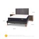 thumbnail image 3 of Cama Europea Curve Premium King Set Espresso, 3 of 17