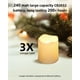 thumbnail image 2 of Velas votivas sin llama SHYMERY, paquete de 24, más de 200 horas, color blanco cálido, 2 of 3