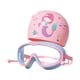 thumbnail image 5 of Gorro de natación, Gafas de natación para niños, portátiles, cómodas, de visión amplia, Gafas de natación antivaho, Gafas de natación para Equipos de Rosado azul, 5 of 5