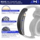 thumbnail image 3 of Diadema AHG Accessory House Global con almohadilla de cuero de piel de oveja, 3 of 9