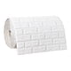 thumbnail image 4 of Paneles De Pared De Ladrillo Falso, Papel Tapiz Moderno De Espuma Para Baño, Lavadero, Protector Contra Salpicaduras, Color Blanco, 4 of 5