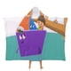 thumbnail image 1 of Manta Capa Con Capucha Charlie Y Las Formas 100x130 cm, 1 of 6