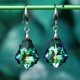 thumbnail image 1 of Temperament Crystal Maple Leaf Pendant Hook Earrings For Women's Jewelry, 1 of 3