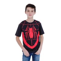 Camiseta Marvel Spider-Man Miles Morales Cosplay Para Niños Pequeños