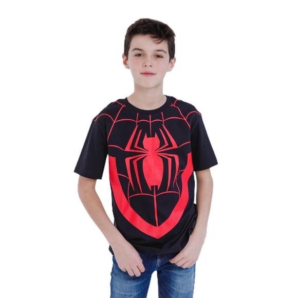 Camiseta Marvel Spider-Man Miles Morales Cosplay para niños pequeños