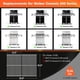 thumbnail image 2 of Parrillas para asador QuliMetal 50x33 cm de acero inoxidable compatibles con Weber, 2 of 7