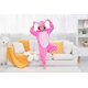 thumbnail image 3 of Disfraz de cosplay de franela unisex con forma de animal Onesie Xinhauli para niños, 3 of 6