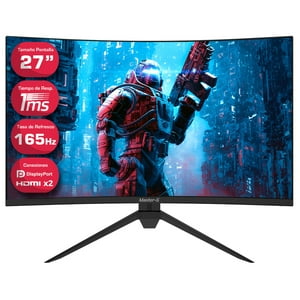 Master-G - Monitor Gamer Curvo Led 27"" Full Hd 165Hz 1Ms