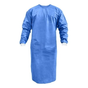 Genérico - Pack 10 Batas Quirurgicas Desechable Uso Medico Salud Lau