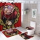 thumbnail image 1 of Juego de Cortina de Baño Desmarcar Jeffy SML El Rapero 4 Piezas, 1 of 6