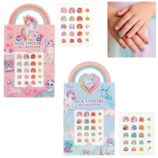 Pegatinas Para Uñas Con Varios Diseños De Unicornios De Ylvi