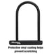 thumbnail image 5 of Candado en U estándar negro con llave Master Lock 8320D para bicicleta, 5 of 7