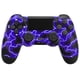 thumbnail image 1 of Mando inalámbrico para PS4, mando a distancia compatible con PlayStation 4/PS4 Slim/PS4 Pro/PC con Windows, iluminación morada, 1 of 6