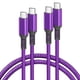 thumbnail image 1 of Cable de carga Basesailor para iPhone 16, 15 Pro Max, USB C a USB C, 1 of 7