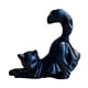 thumbnail image 3 of Estatua De Gato De Halloween, Escultura Moderna Y Adorable De Animal Para La Entrada O El Escritorio., 3 of 5