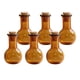 thumbnail image 1 of 6x Mini Botellas De Vidrio Con Tapón De Corcho Pequeños Viales Botella A La Deriva Tawny, 1 of 4
